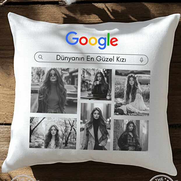 Kişiye Özel 40x40 Yastık 1.Kalite Boncuk Silikon İle Dolu