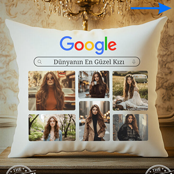 Kişiye Özel 40x40 Yastık 1.Kalite Boncuk Silikon İle Dolu