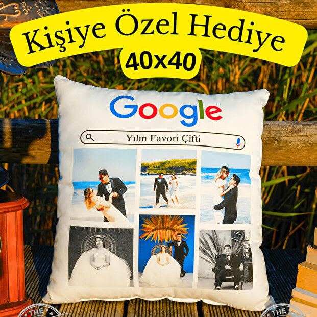 Kişiye Özel 40x40 Yastık 1.Kalite Boncuk Silikon İle Dolu