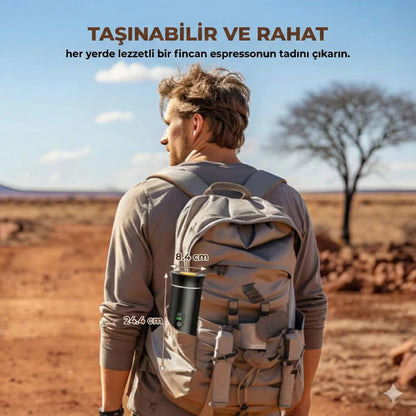 Taşınabilir Elektrikli Espresso Kahve Makinesi